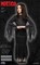 Addams Family Madam Morticia Halloween Costume Child Medium 8-10 Gothic Dress Black